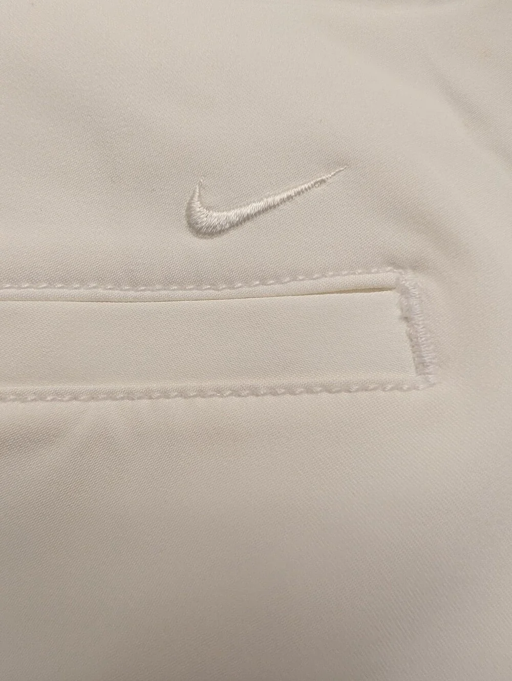 Nike Golf Fit Dry White Skort w Embroidered Colorful Hem Women's Size 14